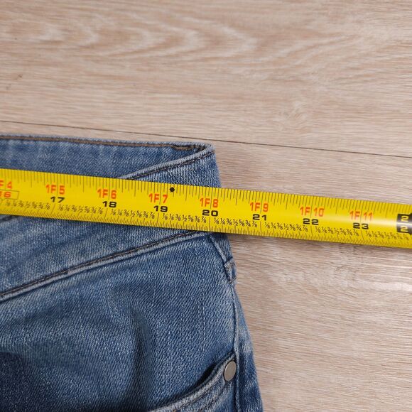 Peter Millar Crown Crafted Jeans Mens 40x34(32) Blue Stretch Denim 5-Pocket - Picture 10 of 16